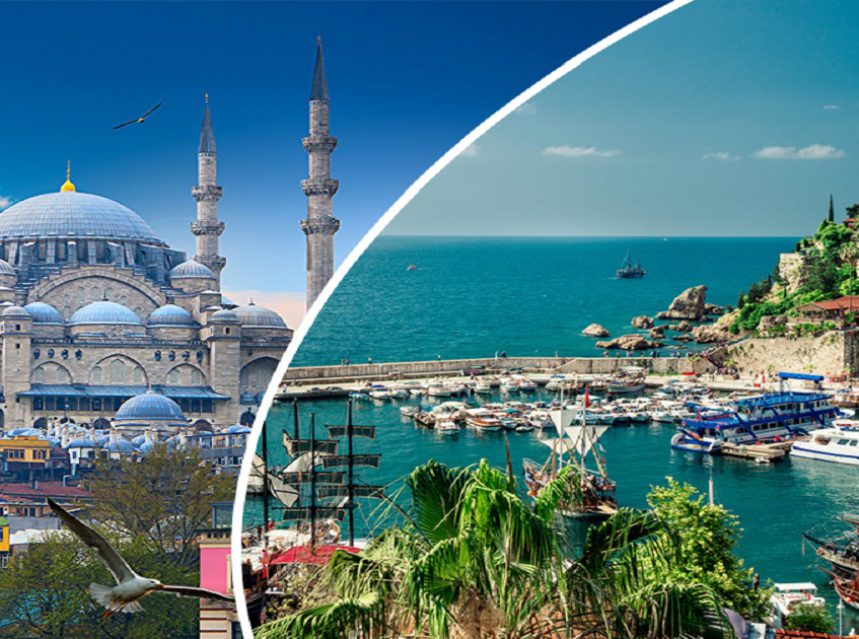 Каким способом добраться 🛫 до Стамбула из Анталии 🌴