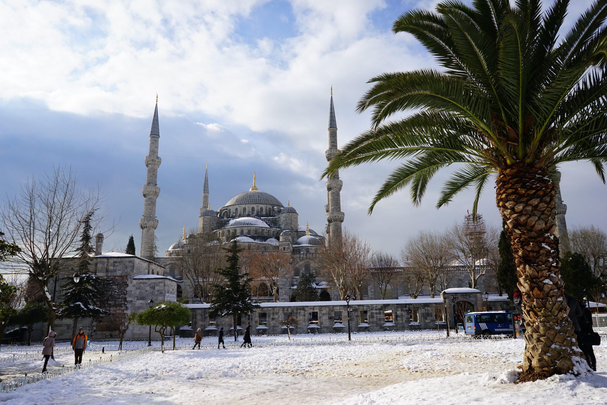 Фото Стамбула зимой