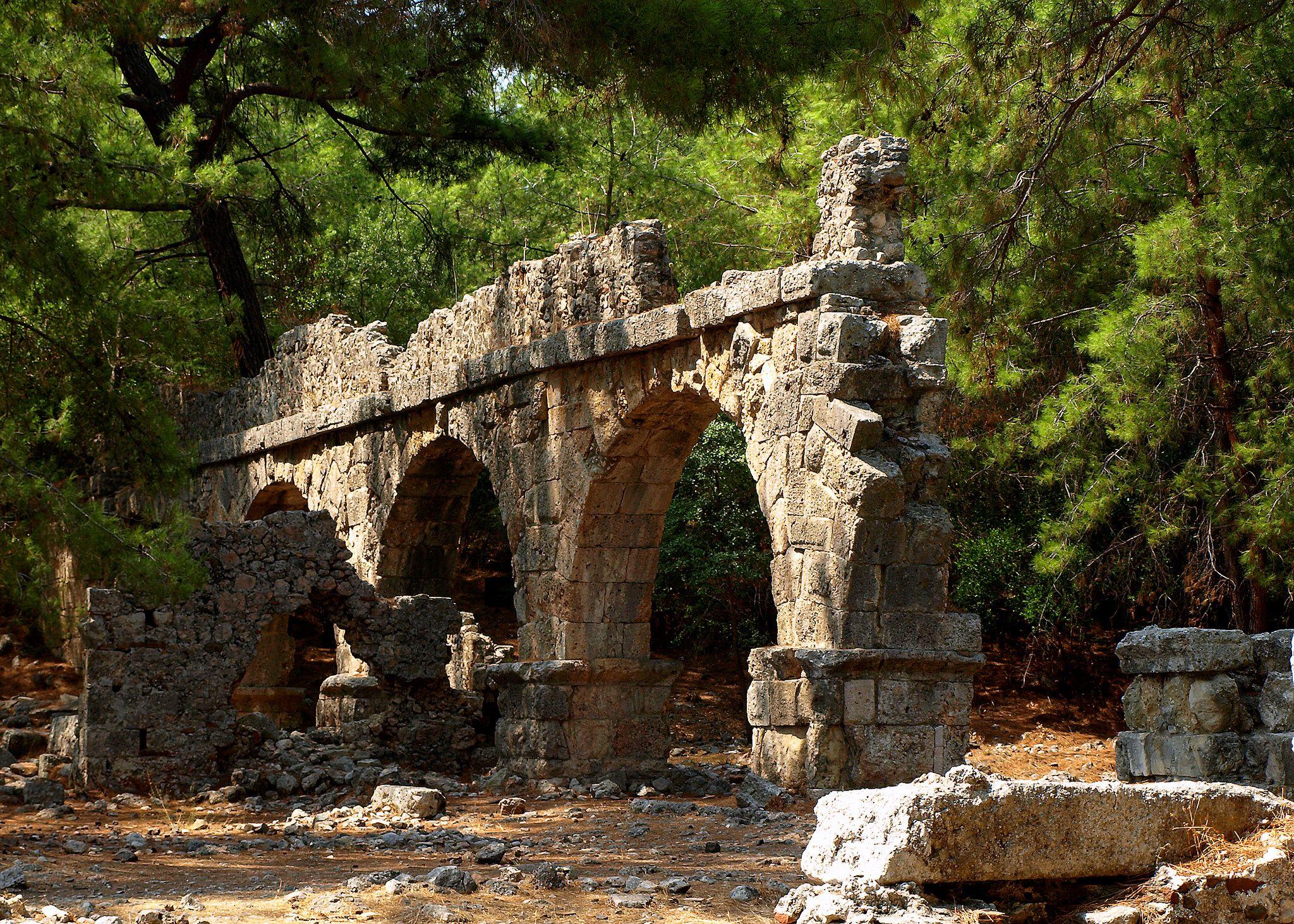 Фото античного города Фазелис