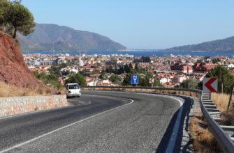 Фото дороги в Турции