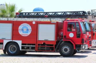 Пожарные в Турции