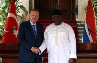 Эрдоган прибыл с визитом в Африку