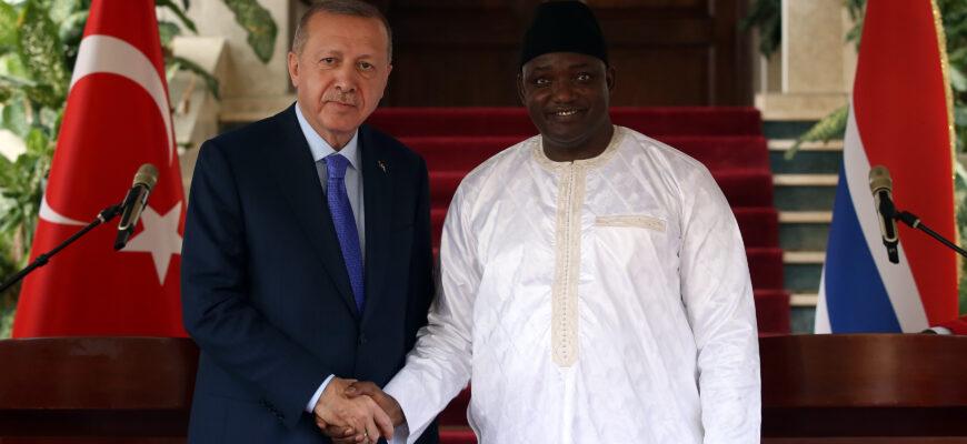 Эрдоган прибыл с визитом в Африку