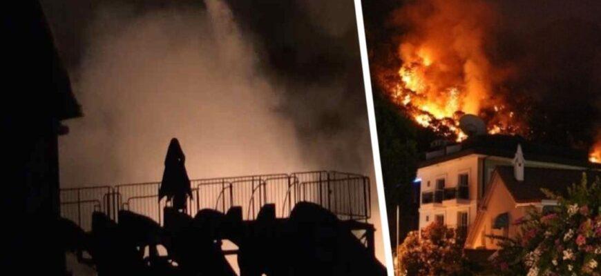 В Турции потушили пожар в одном из пятизвёздочных отелей