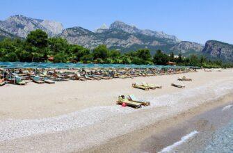 Пляж в Турции