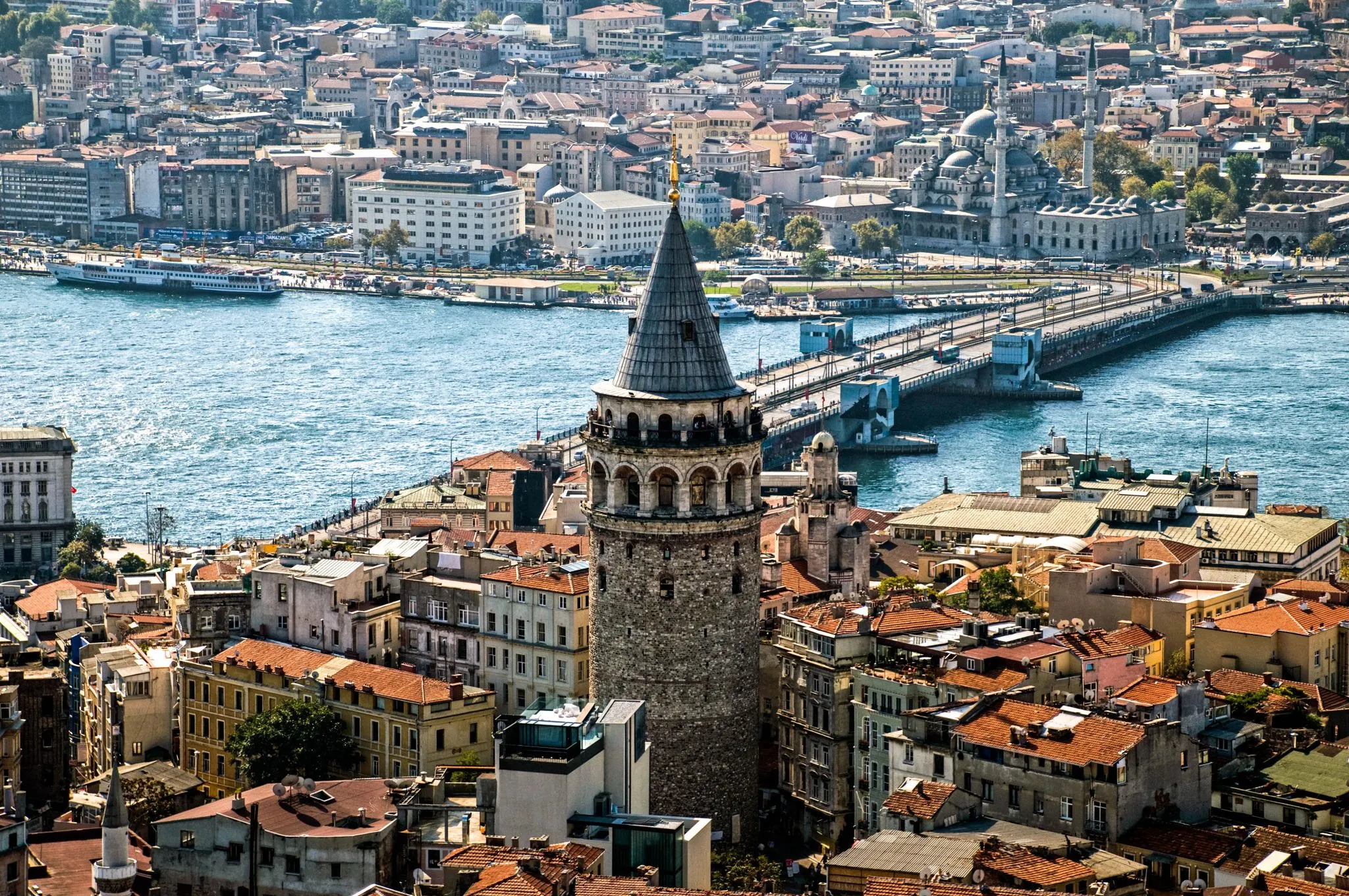 Галатская башня в Стамбуле 