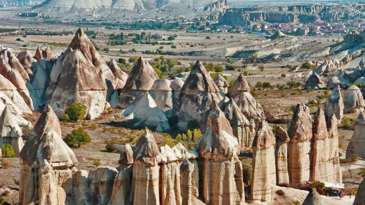 Горы, скалы Турции Каппадокия