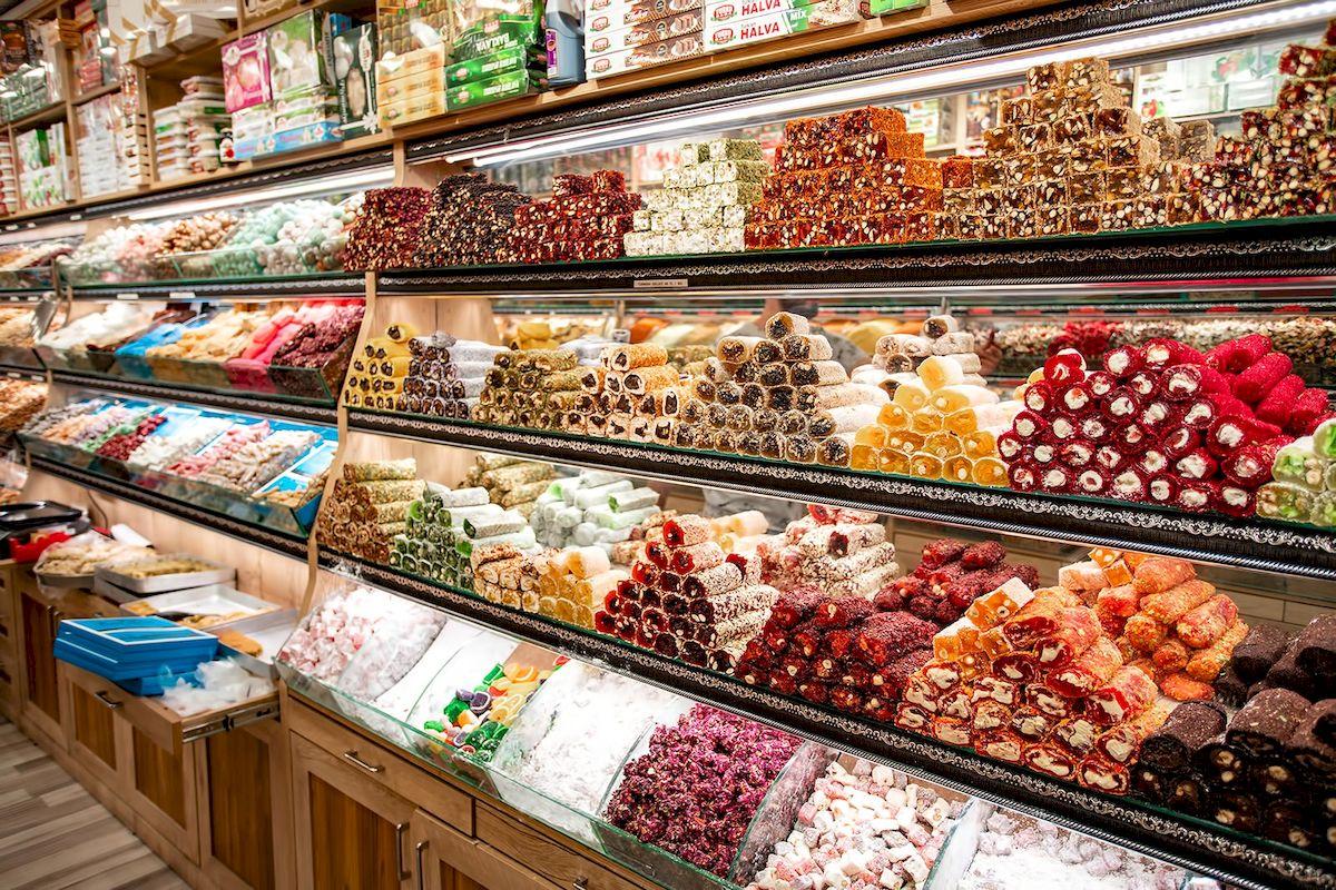 Магазин турецких сладостей 