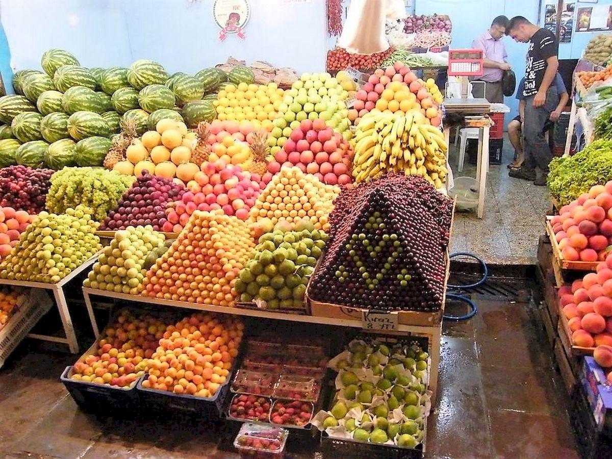 Долина фруктов и фермерский рынок в Бодруме