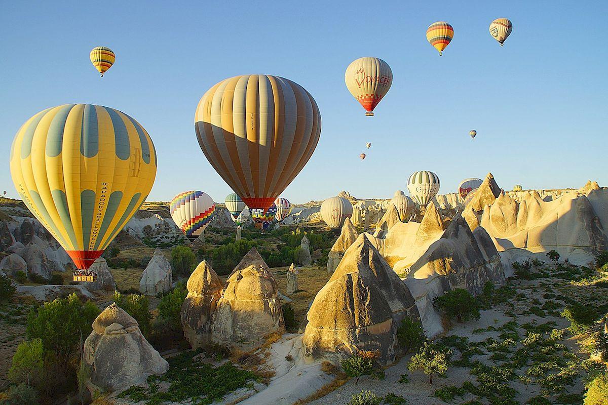 Каппадокия - город скал и воздушных шаров