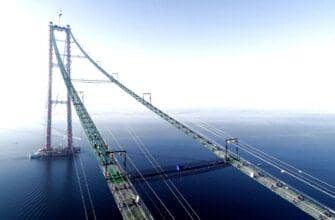 Мост Чанаккале турецкий