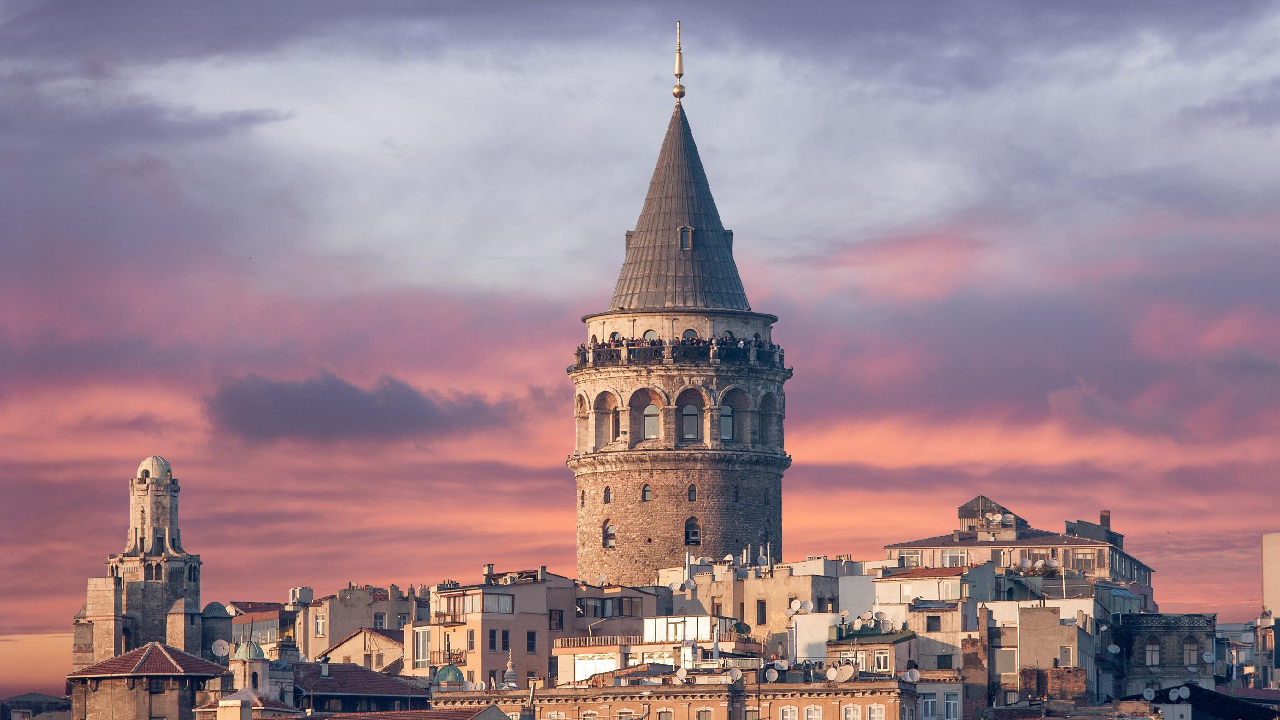 Галатская башня достопримечательности Стамбула
