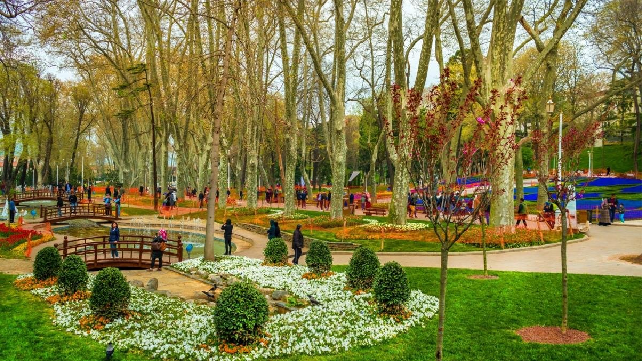 Парке Гюльхане в Стамбуле