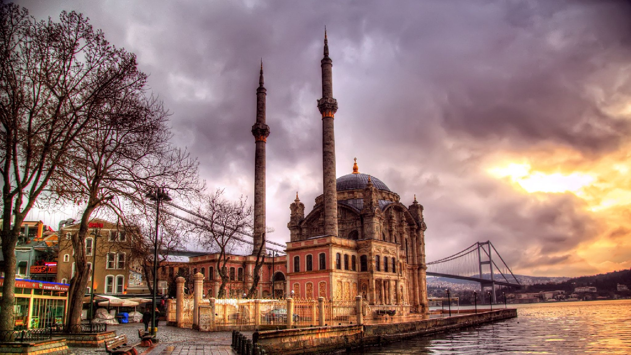 Мечеть ортакёй в Стамбуле