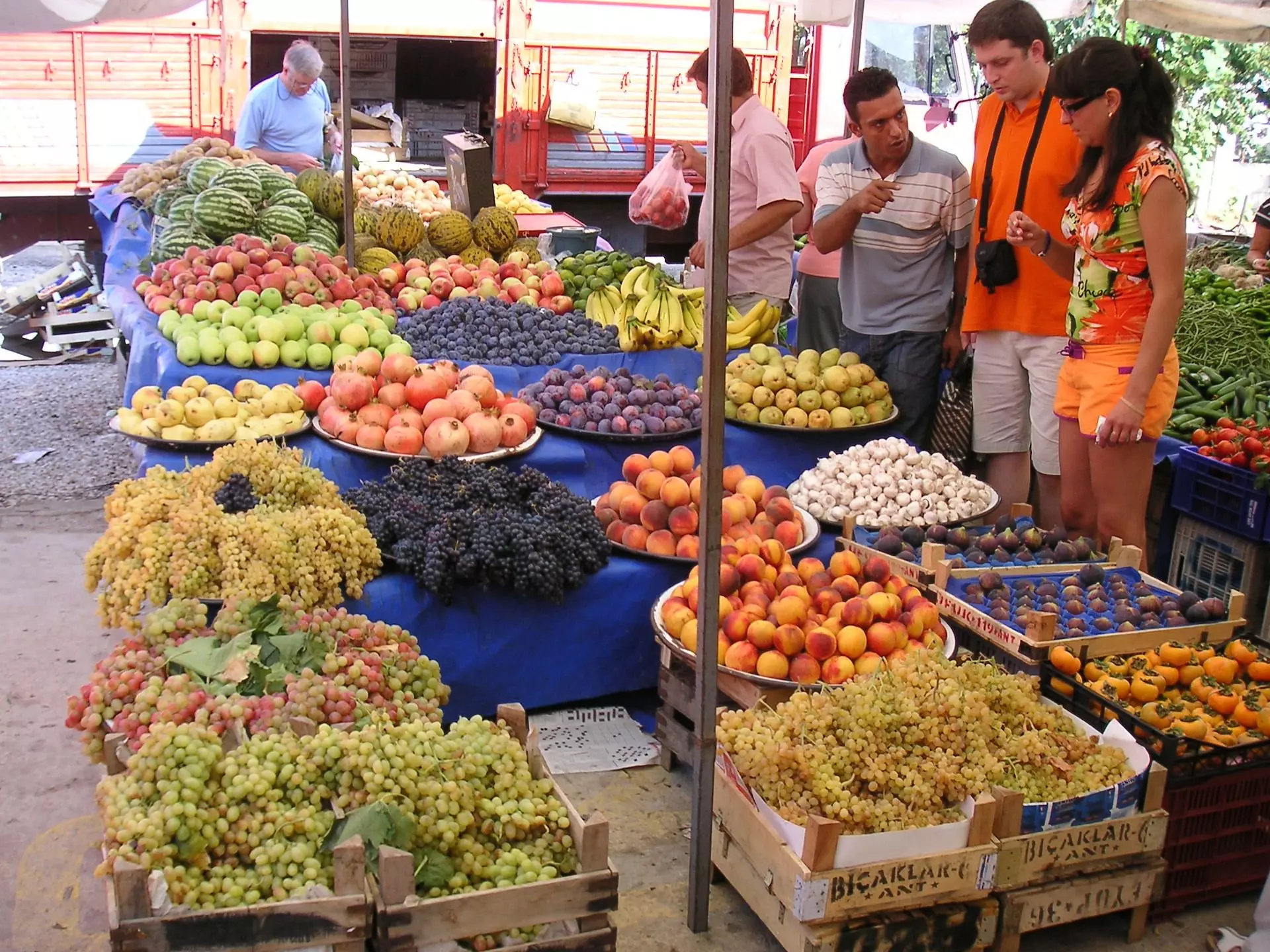 Фермерский рынок Манавгат Турция