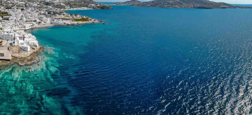 Эгейское море на полуострове Датча, Турция